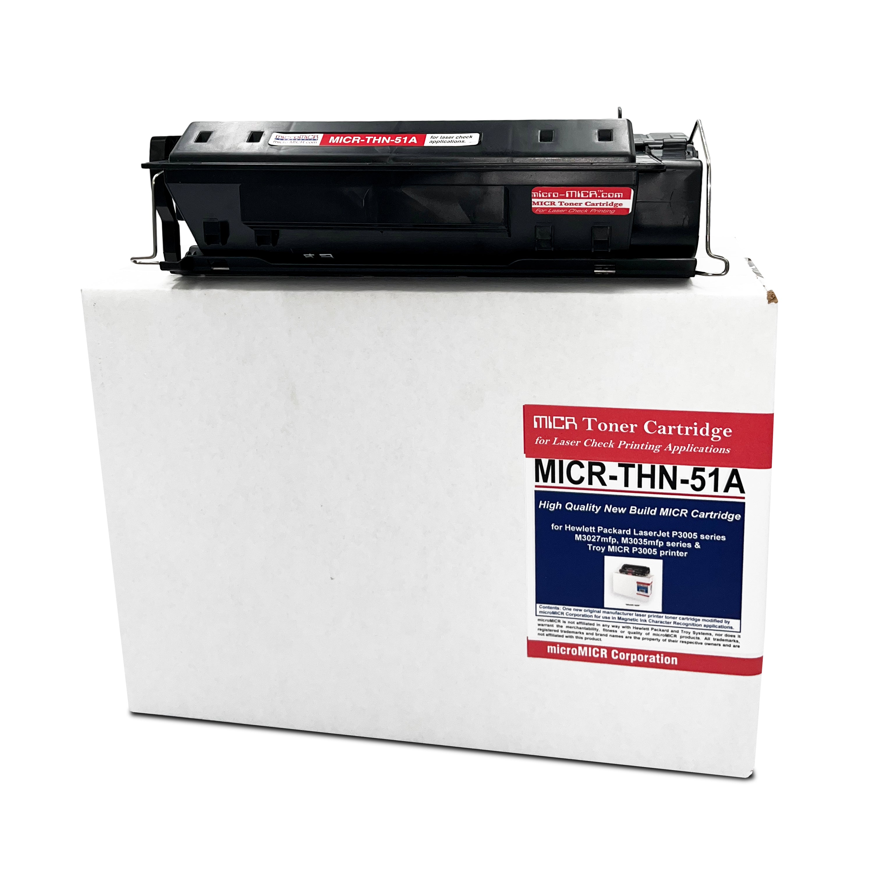 HP Q7551A MICR Toner Cartridge for LJ P3005, M3027mfp, M3035mfp & Troy P3005 series (Standard Yield)